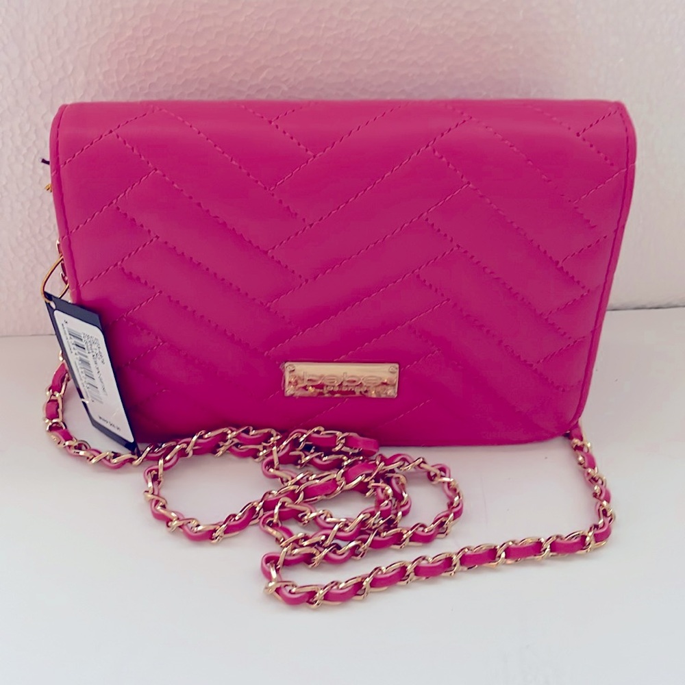 Bebe pink purse